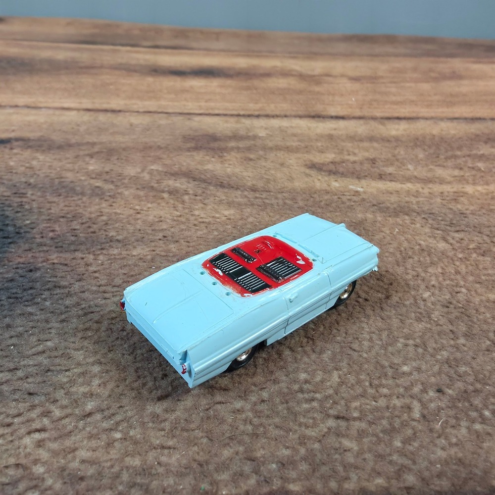Atlas Slot Car HO Scale Light Blue Fair Vintage 1960s Racing Model - Picture 5 of 8